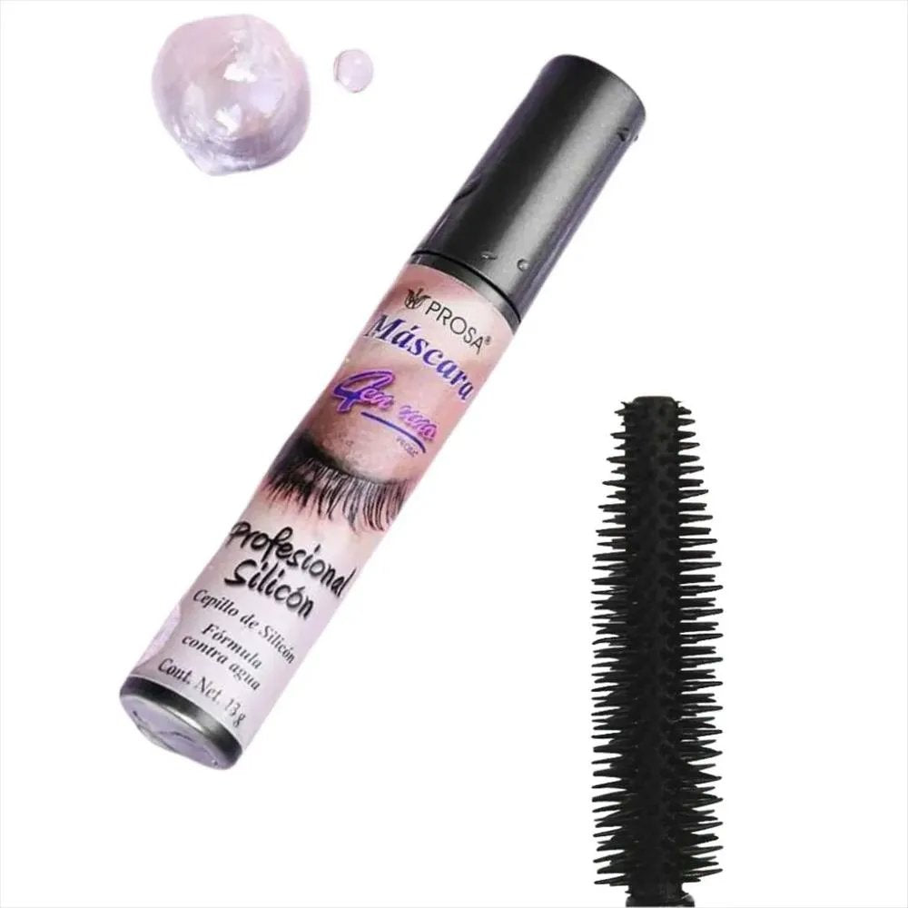 Pestañina Profesional Silicion Prosa Gris - aplicación en piel