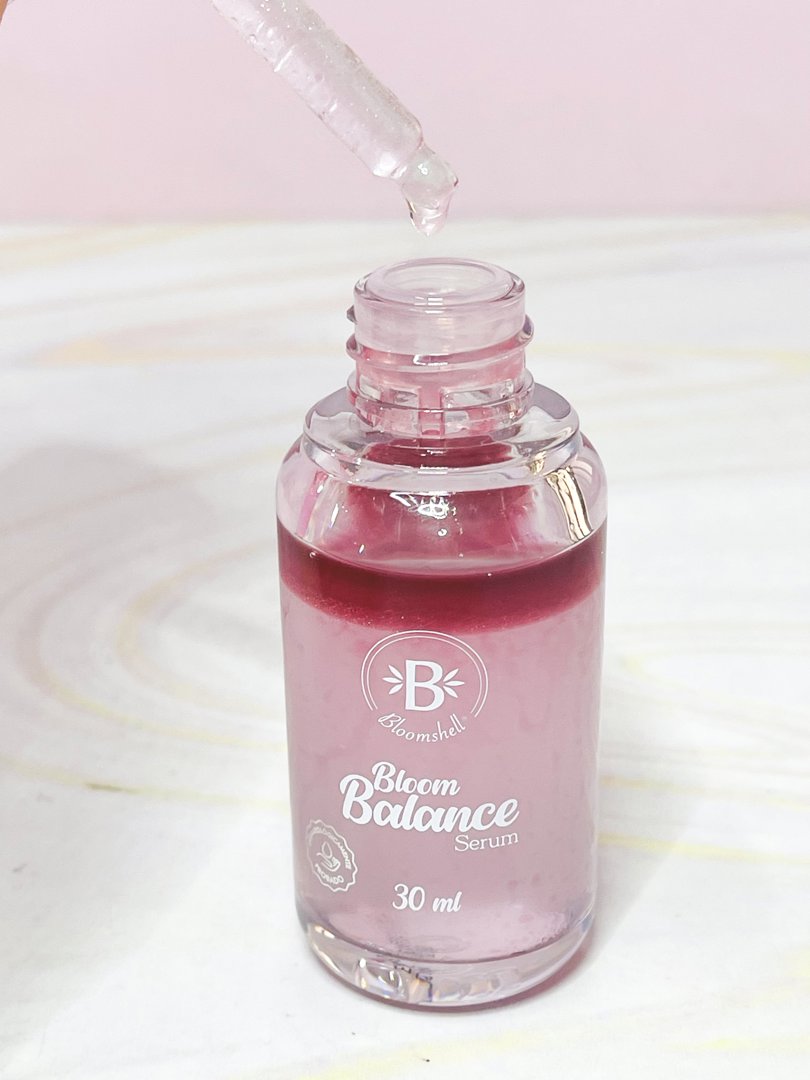 Bloom Serum Balance - aplicación en piel