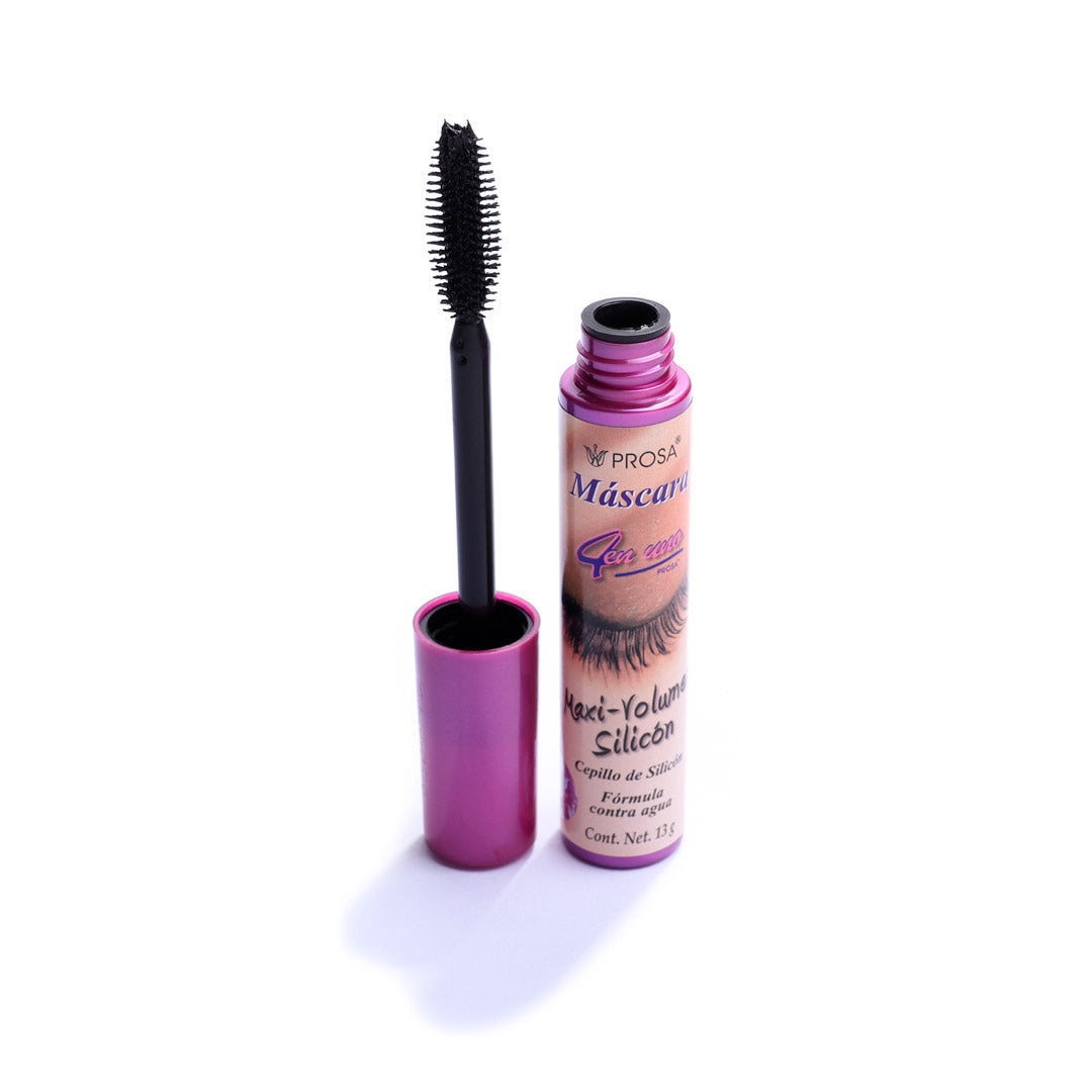Pestañina Prosa Maxi Volumen Silicon Fucsia | Maquillaje Azahara