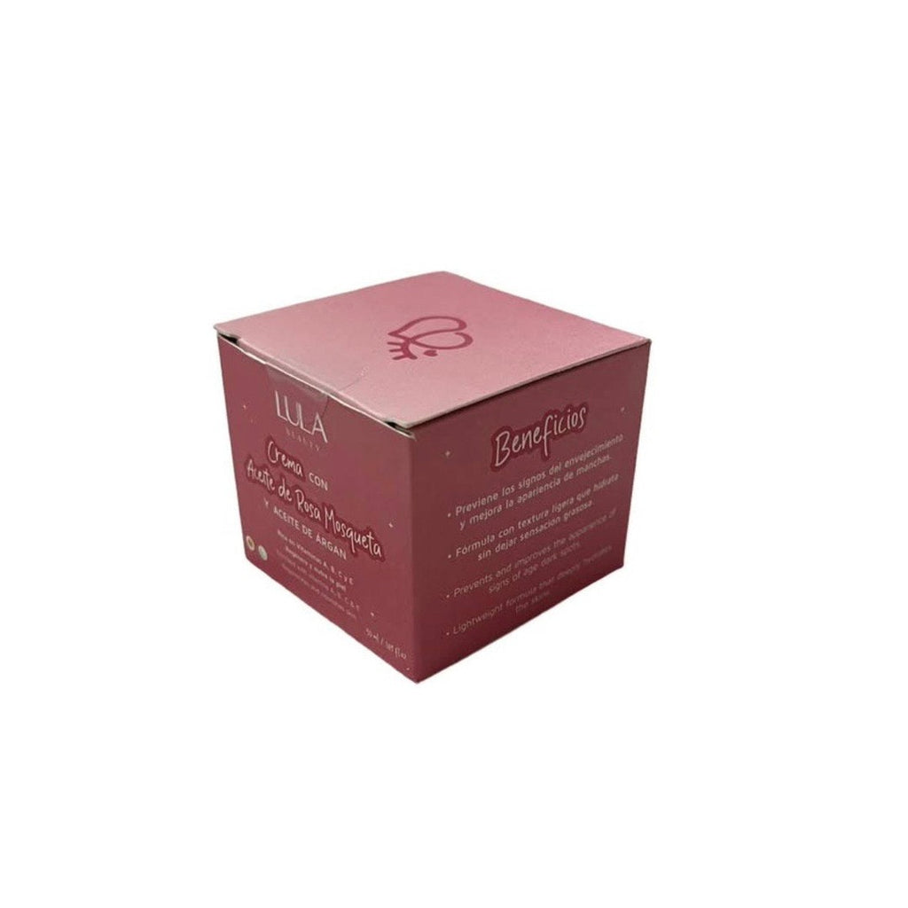 Crema con aceite rosa mosqueta