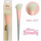 Brocha Pink Brush Rubor Y Contorno Alma Beauty - La brocha rosada que lo cambia todo Diseñada para rubor y contorno, su forma