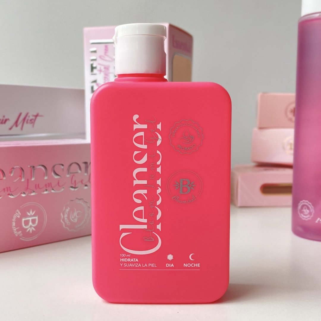 Bloom Cleanser Lumi Gel - textura y acabado