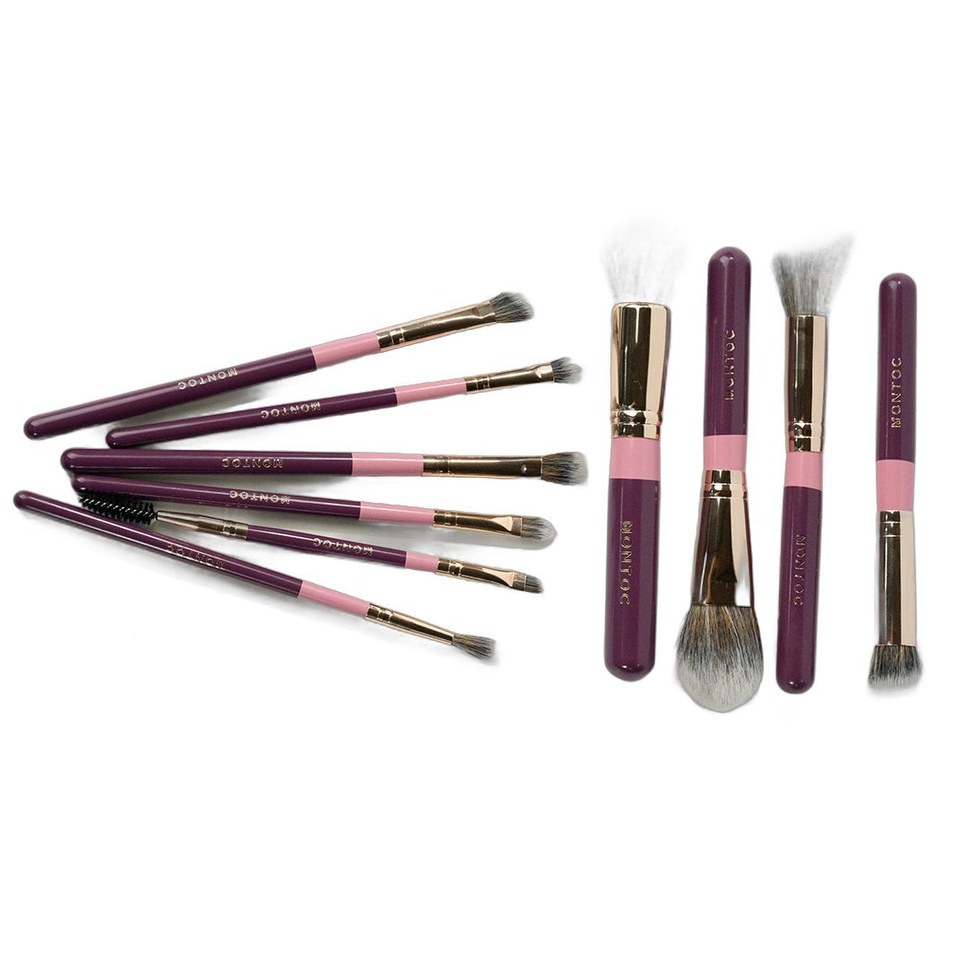 Kit De Brochas Fluffy Montoc | Maquillaje Azahara